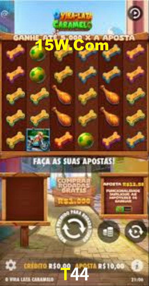Sinta a adrenalina dos jogos de cassino com T44